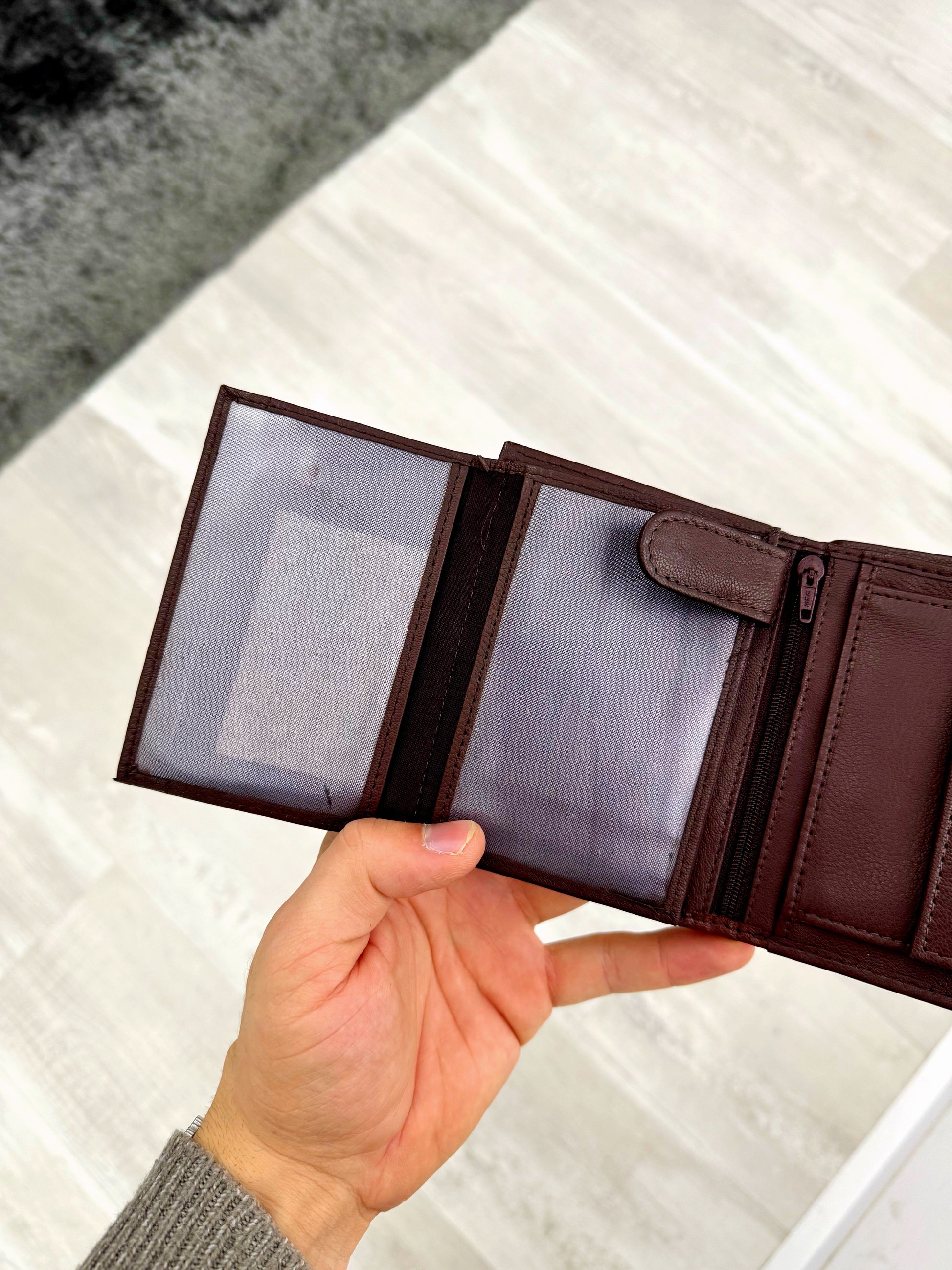 Carteira em pele | 2 Cores