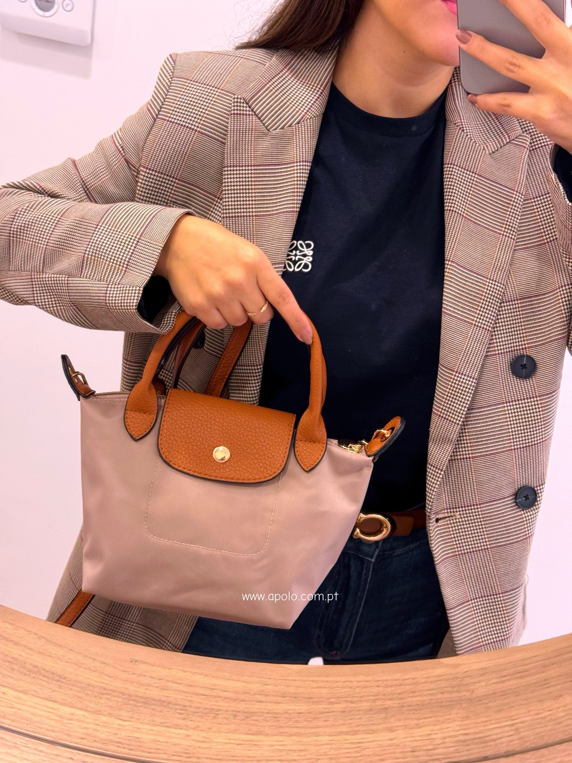 Mala de Tecido • Castanha