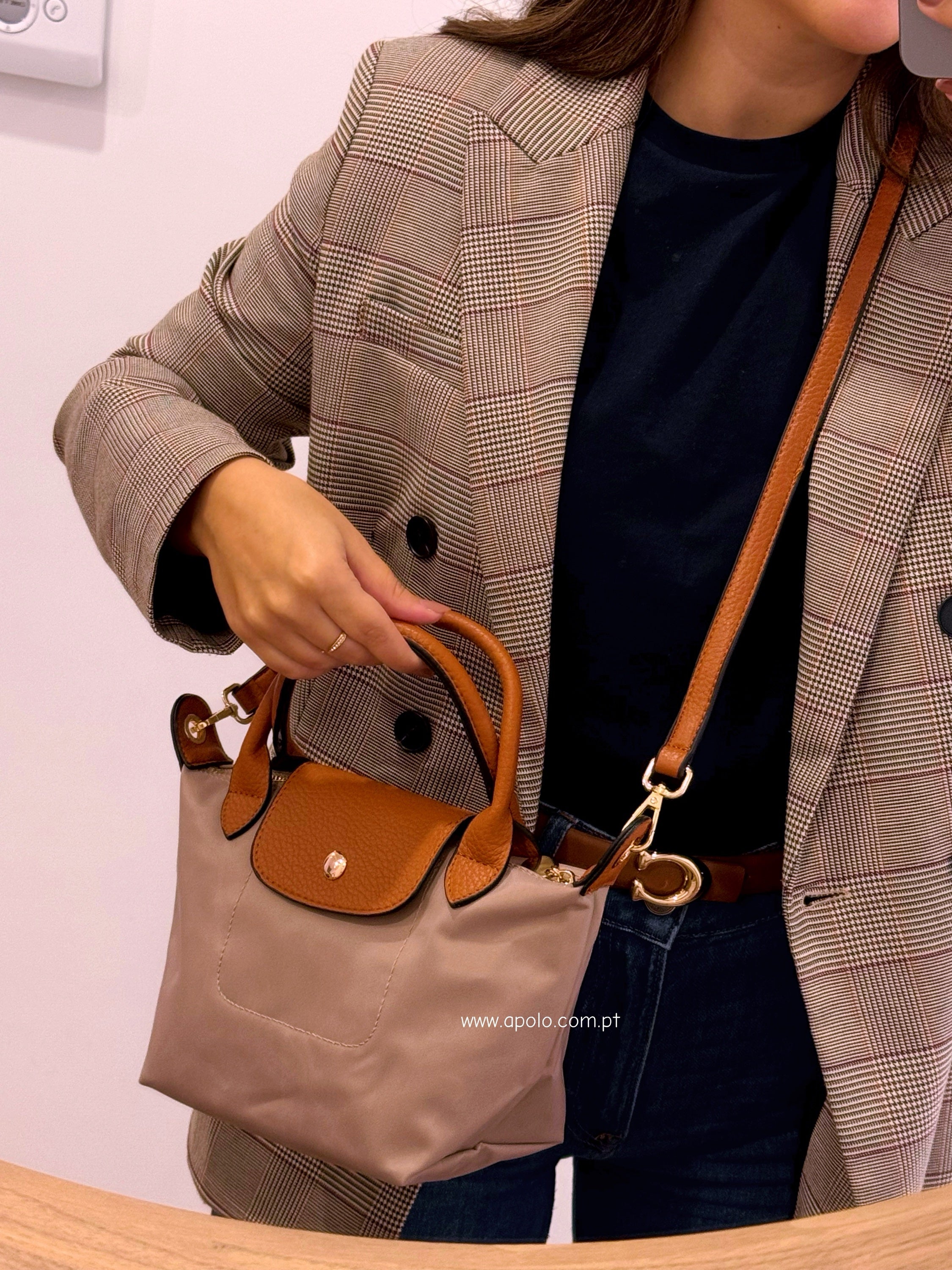 Mala de Tecido • Castanha