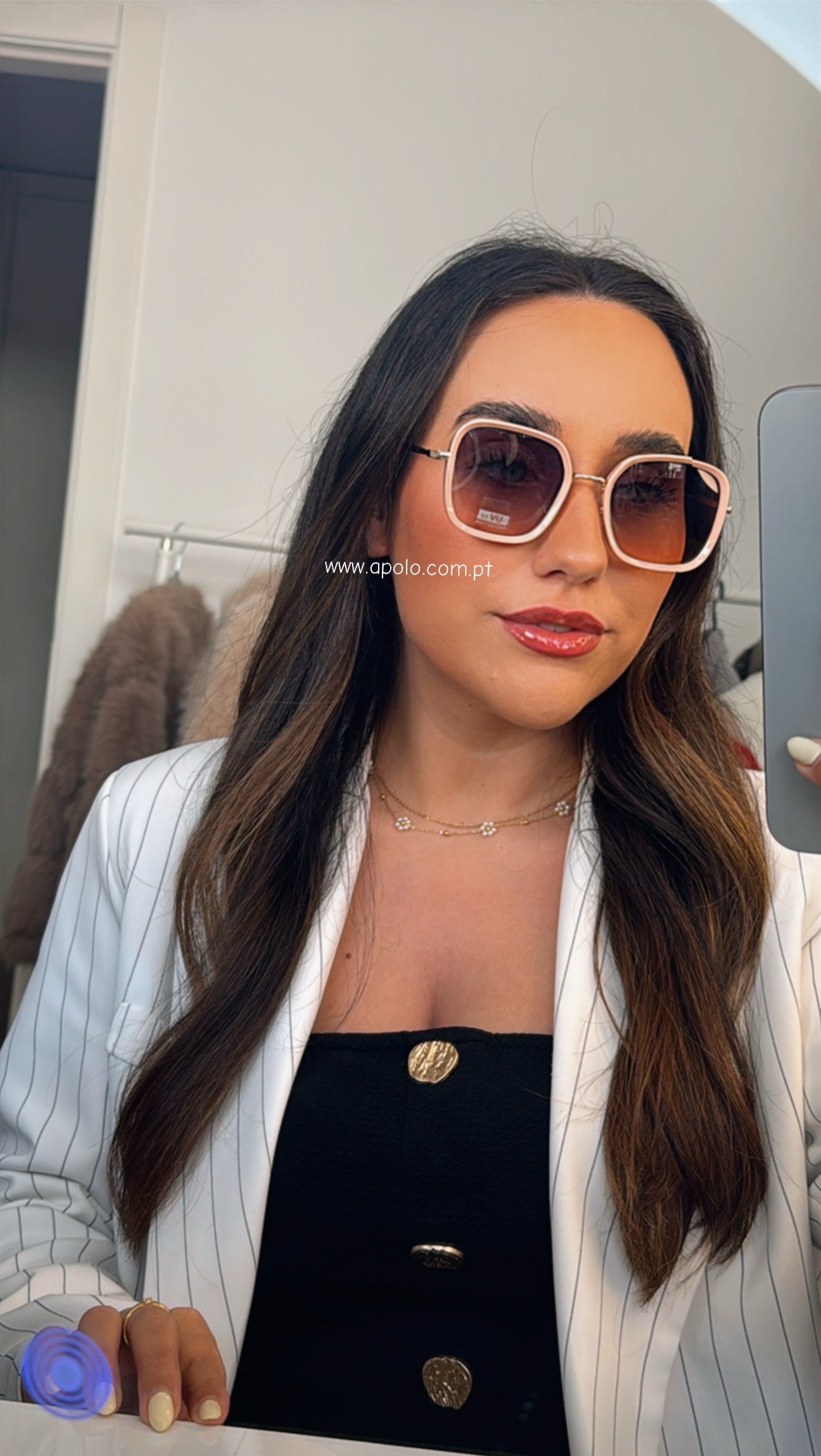 Óculos com armação de massa e metal | 5 Cores