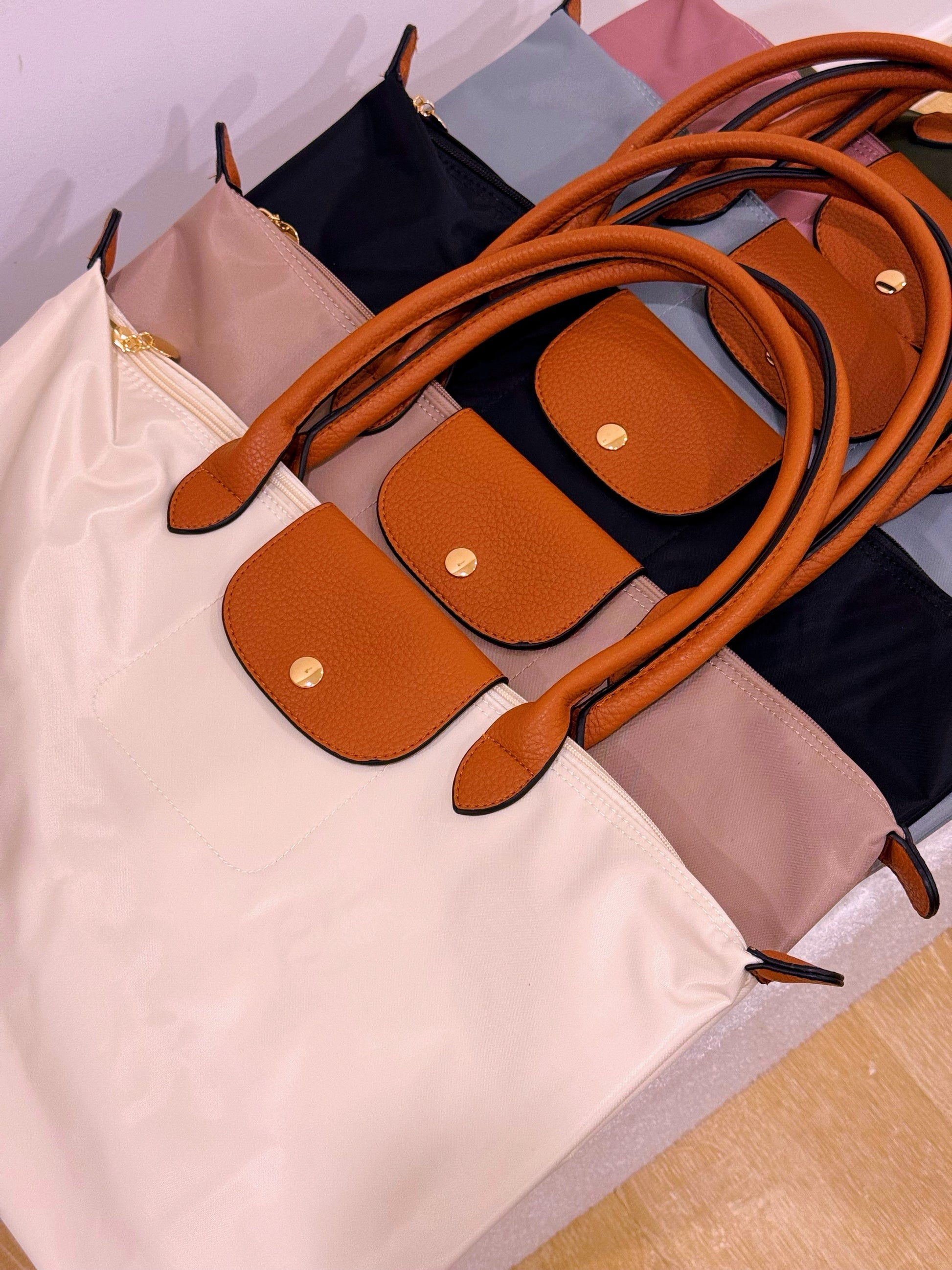 Mala de ombro grande em tecido • Shopper / Tote Bag • tamanho L  | 6 Cores