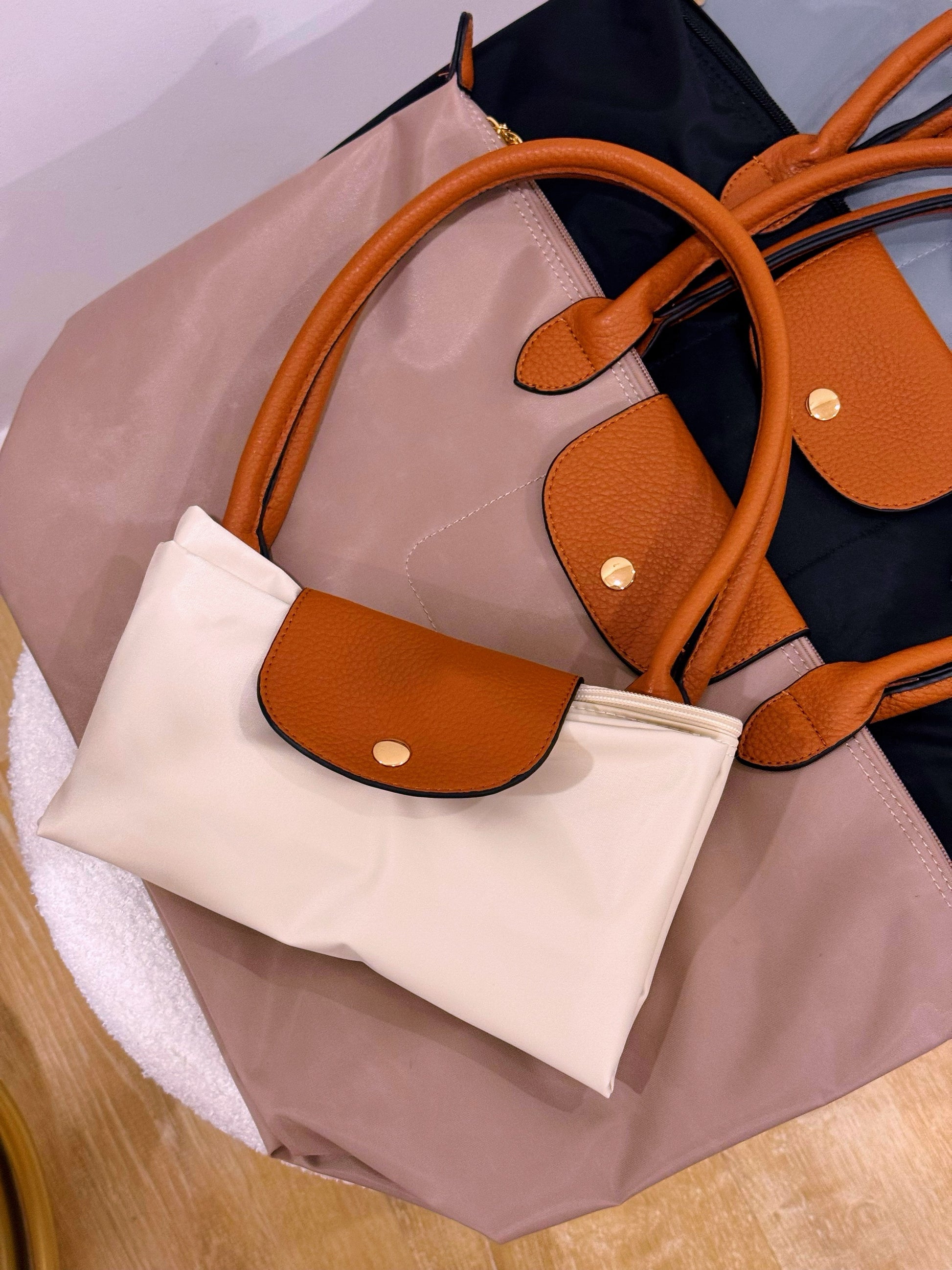 Mala de ombro grande em tecido • Shopper / Tote Bag • tamanho L  | 6 Cores