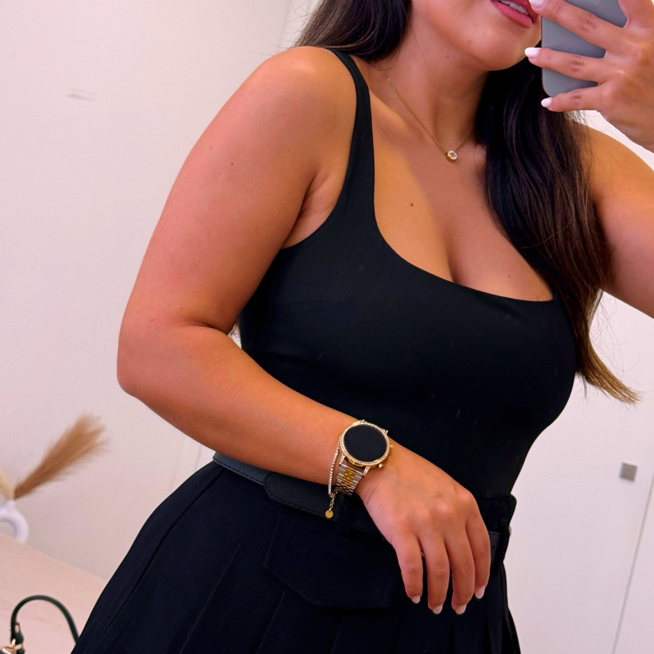 Body preto básico | Forrado • XS, S, M, L