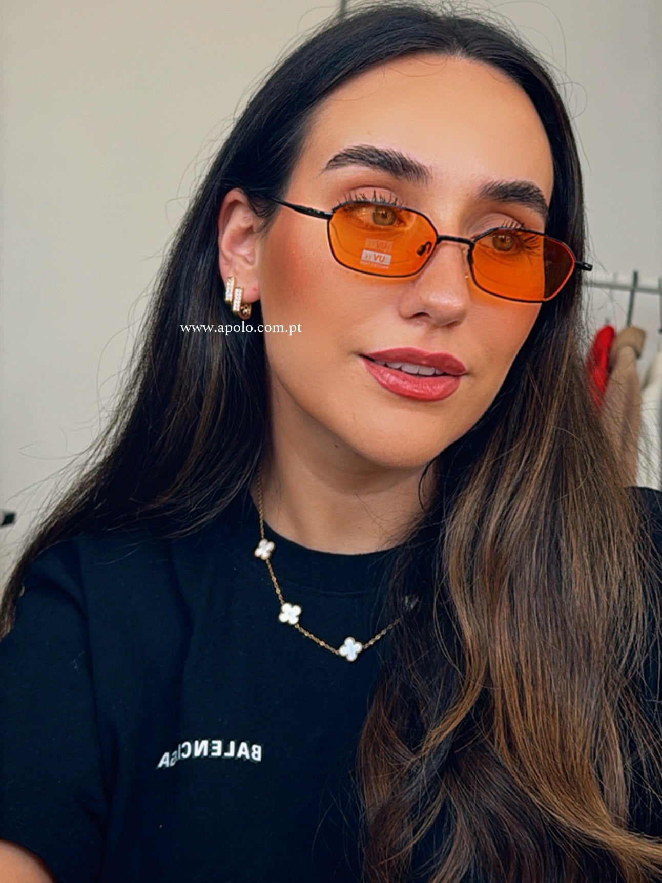 Óculos pequenos com lente colorida | 5 cores