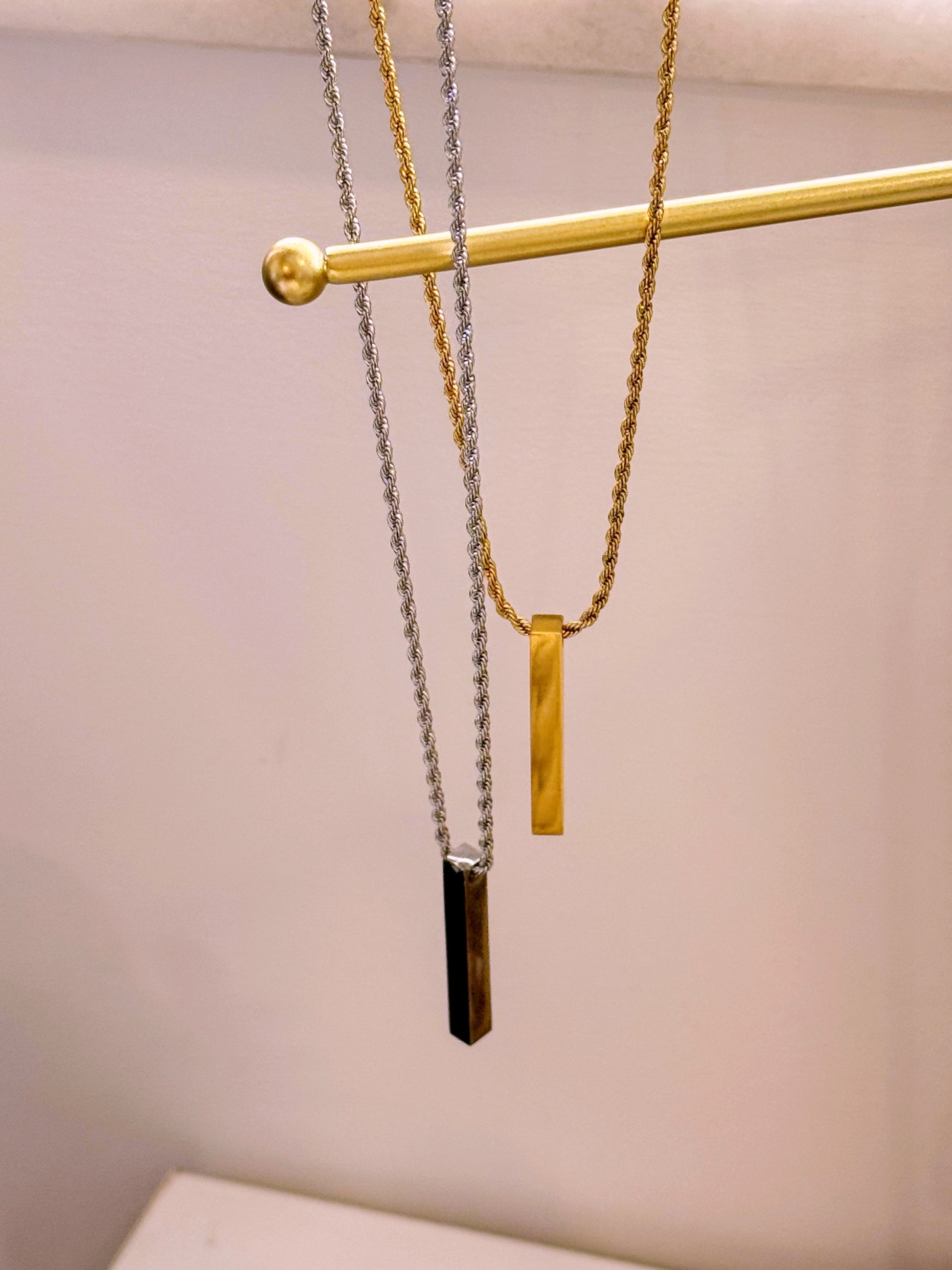 Colar barra | 2 Cores