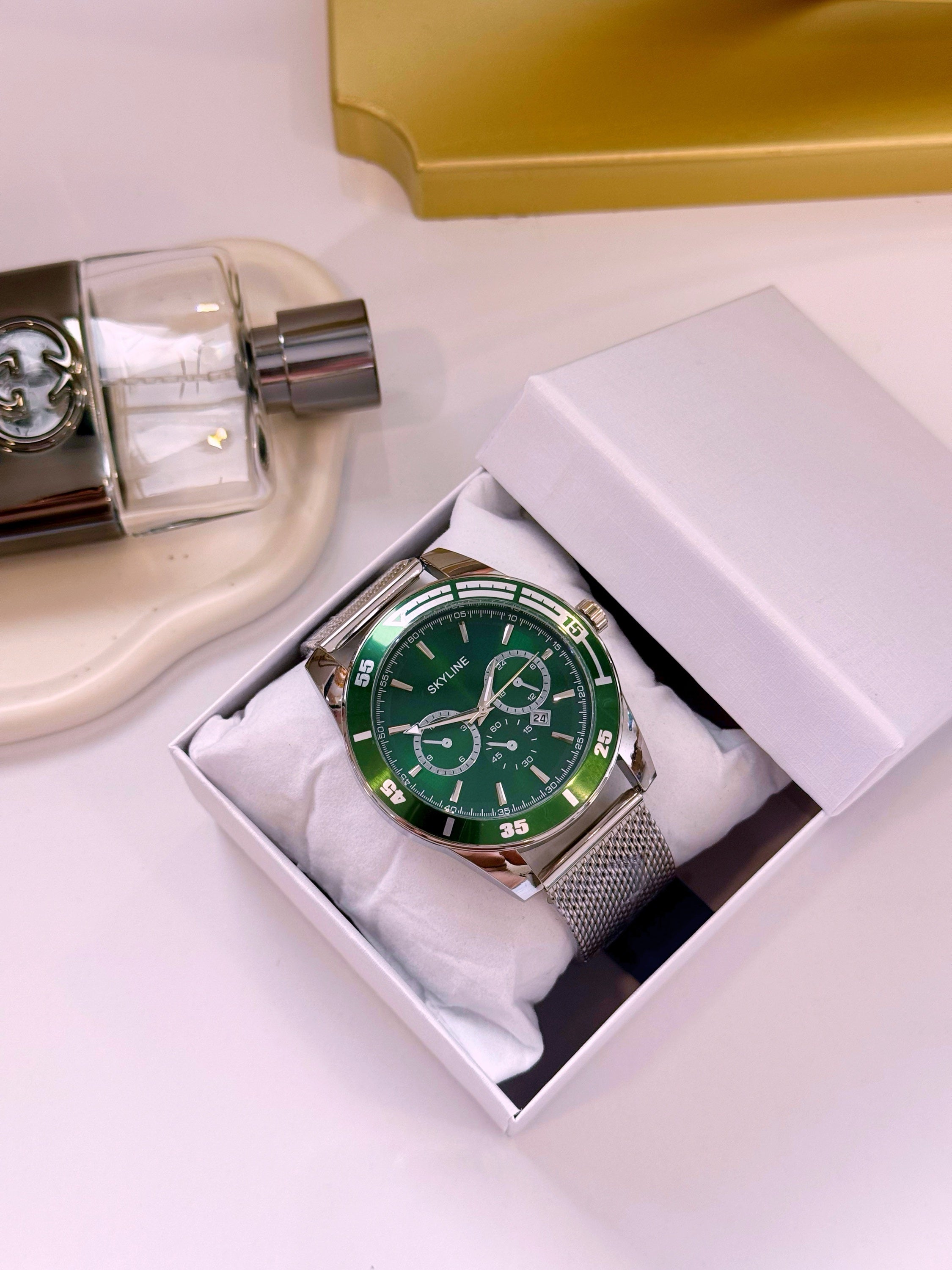 Relógio Analógico Skyline com mostrador colorido | 2 Cores