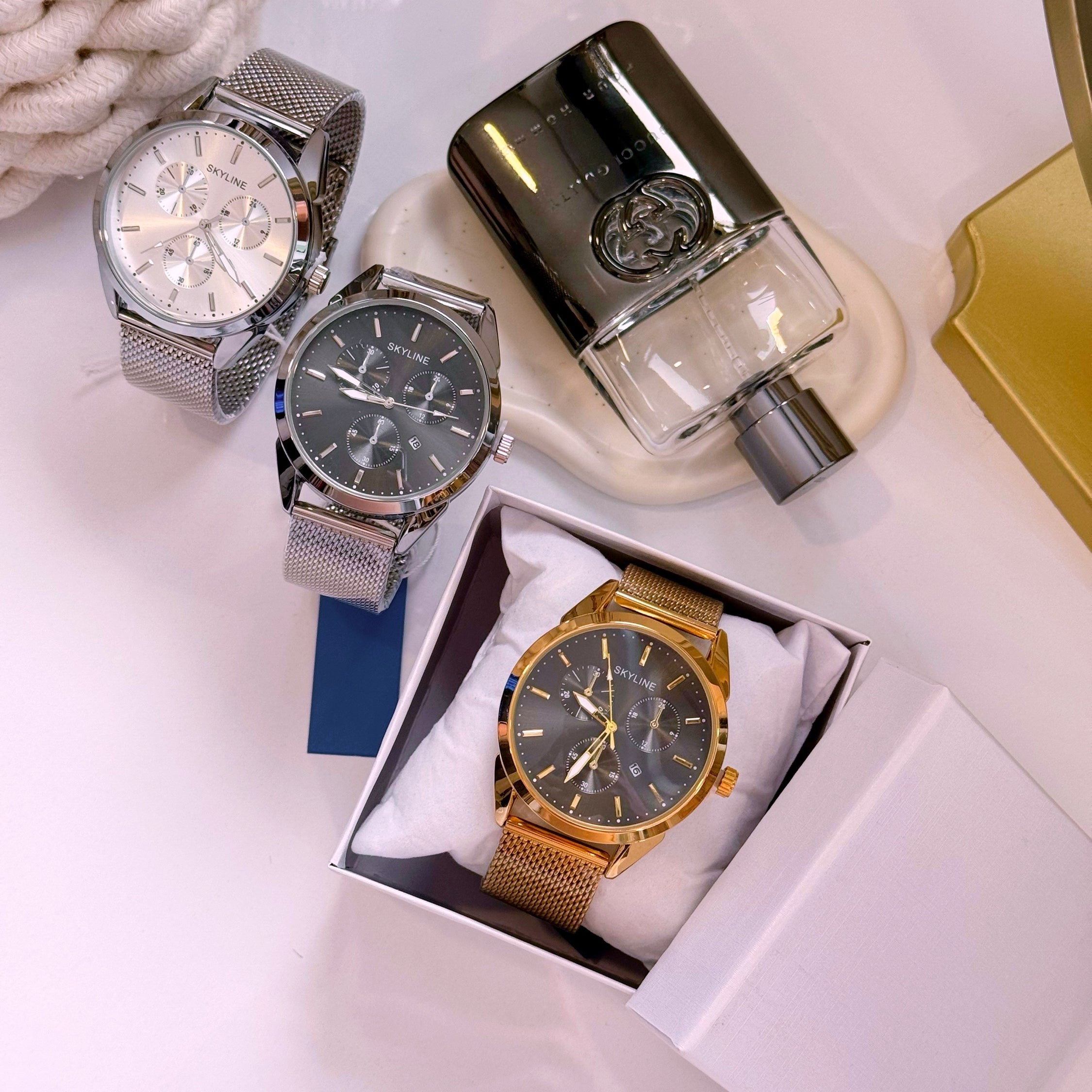 Relógio Analógico Robusto Skyline | 3 Cores