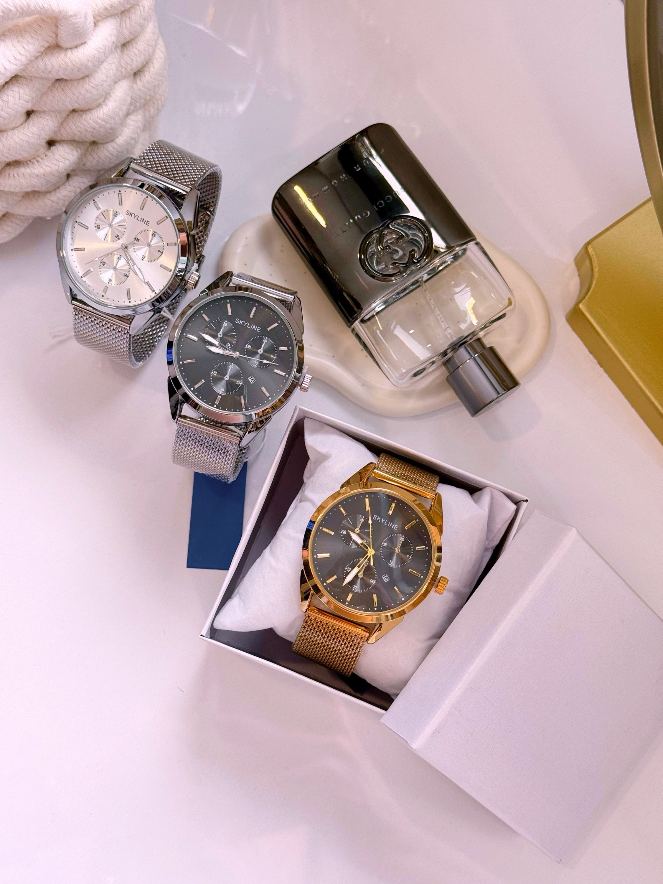 Relógio Analógico Robusto Skyline | 3 Cores