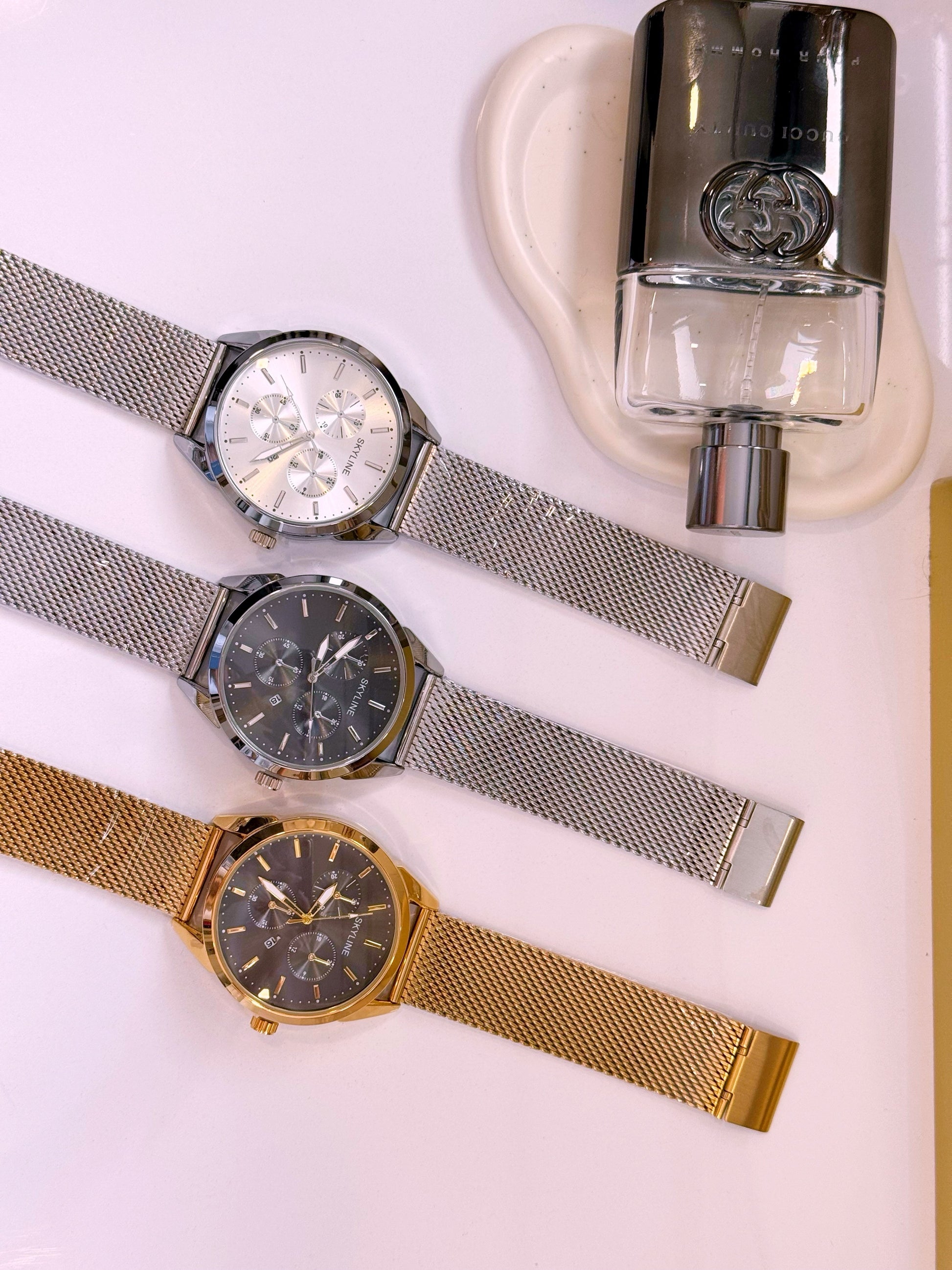 Relógio Analógico Robusto Skyline | 3 Cores