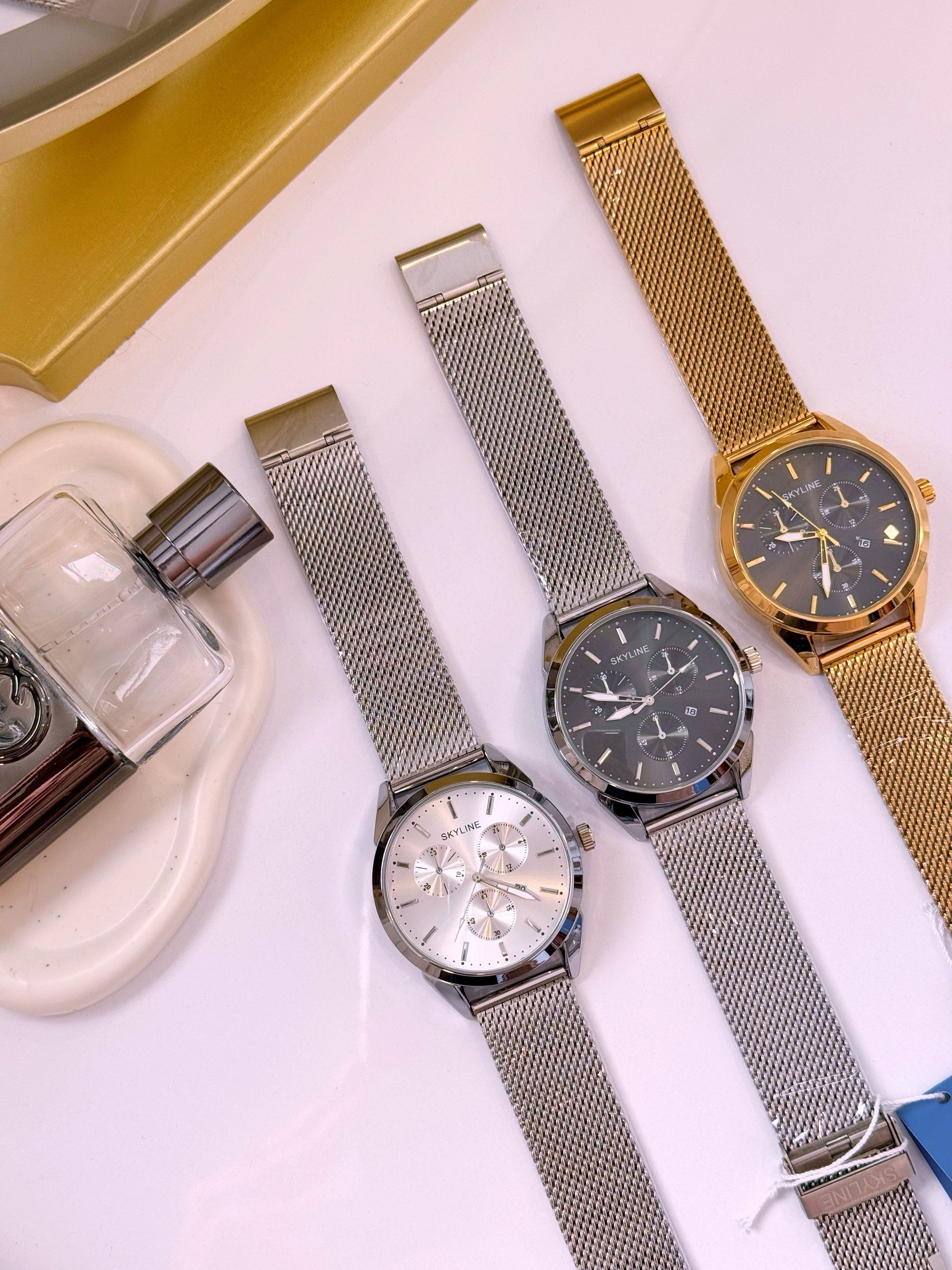 Relógio Analógico Robusto Skyline | 3 Cores