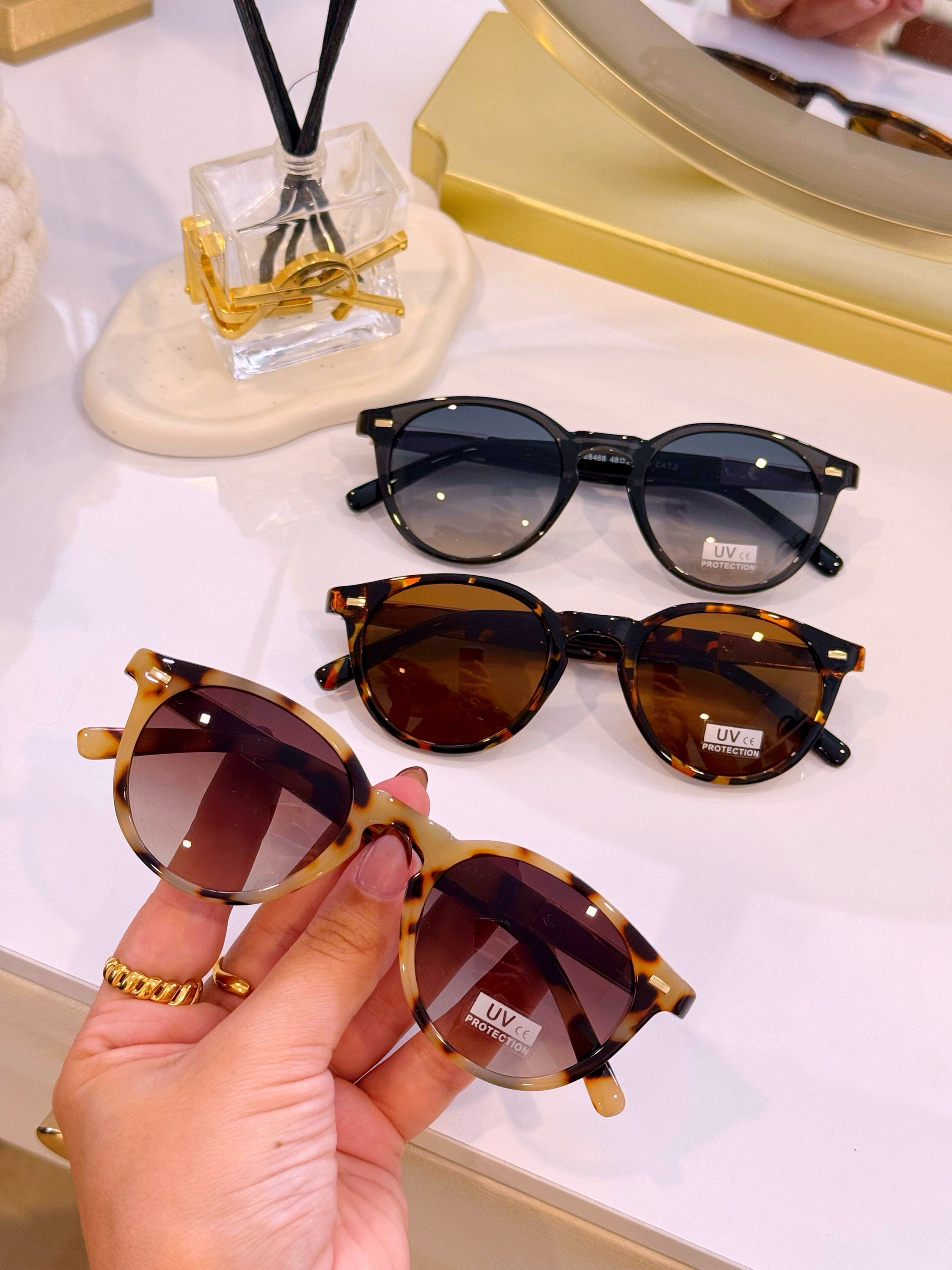 Óculos de massa redondos | 3 Cores