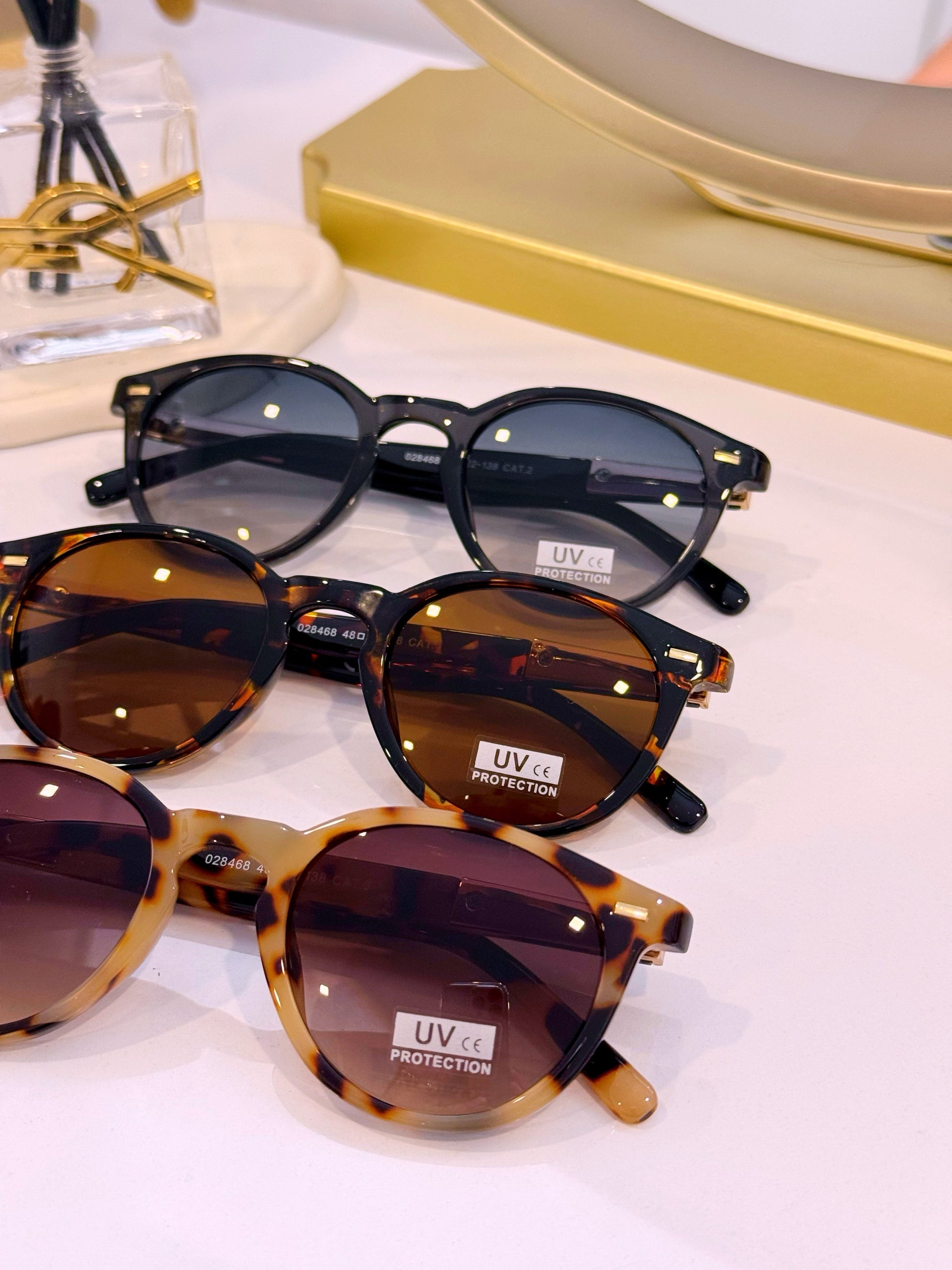 Óculos de massa redondos | 3 Cores