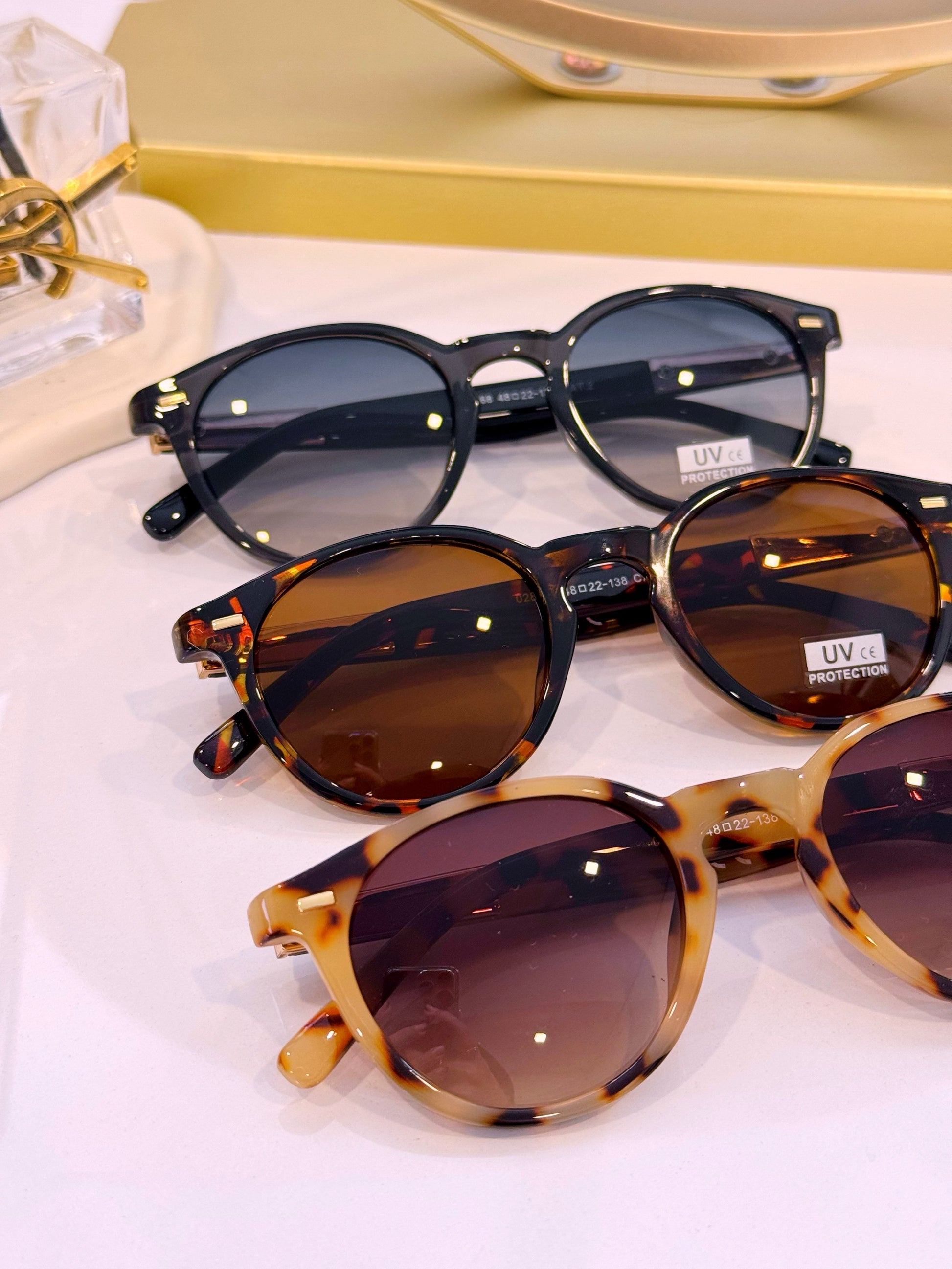 Óculos de massa redondos | 3 Cores