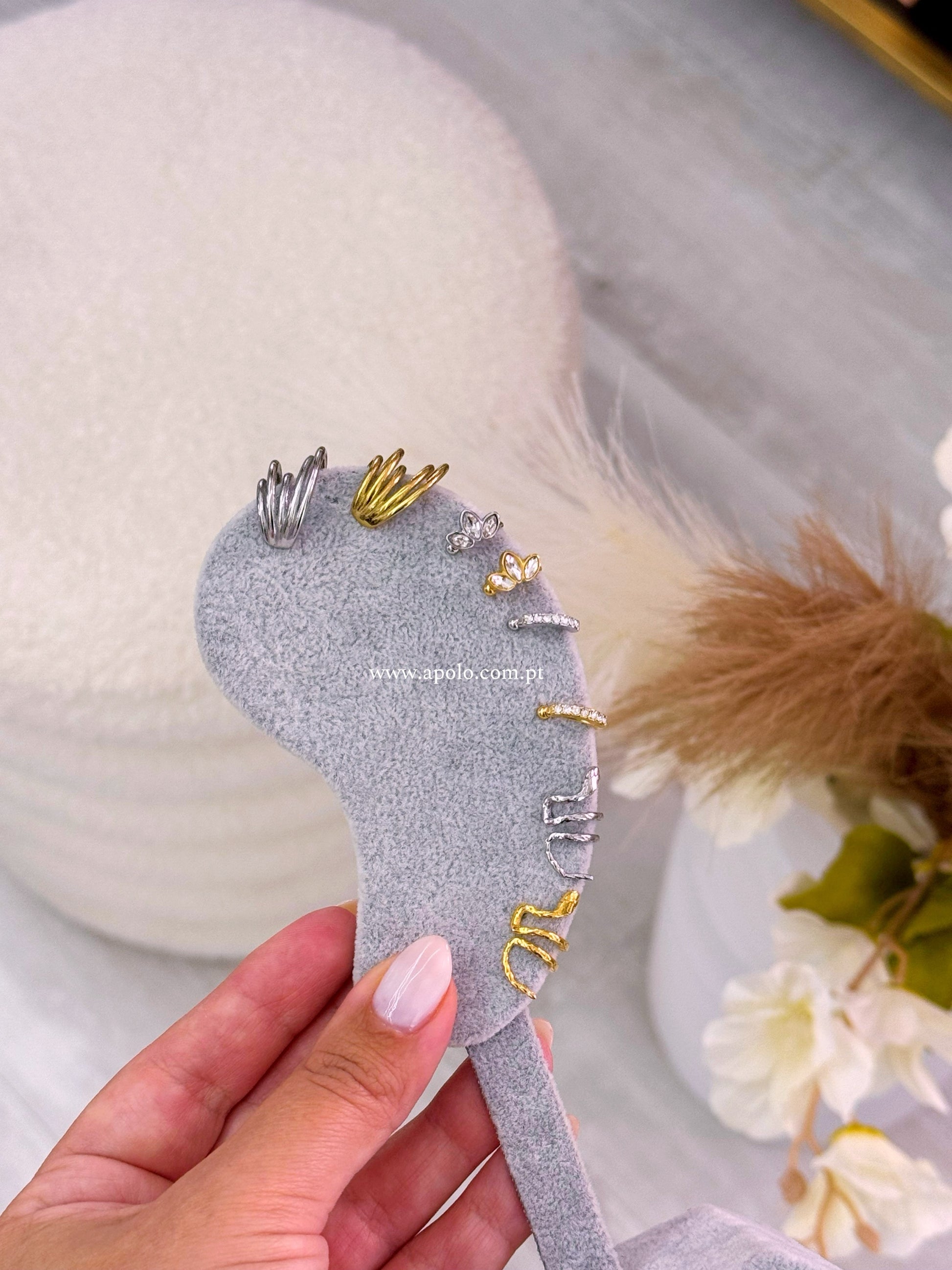 Earcuffs | Vários Modelos • Aço Inoxidável